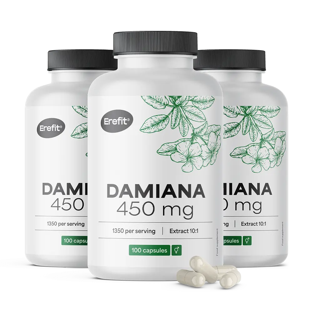 Damiana 450 mg - extrait 10:1.