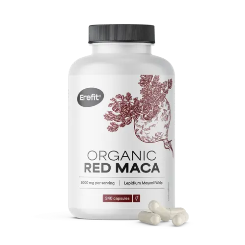 Maca rouge BIO 3000 mg, 240 gélules